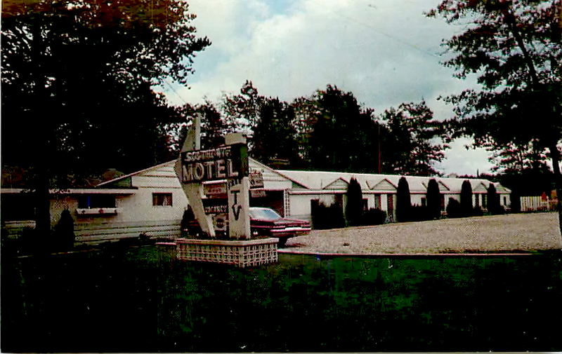 Southgate Motel - Vintage Postcard